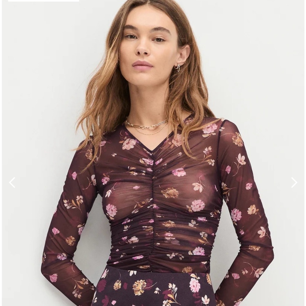 Favorite Daughter The Mesh Party Top